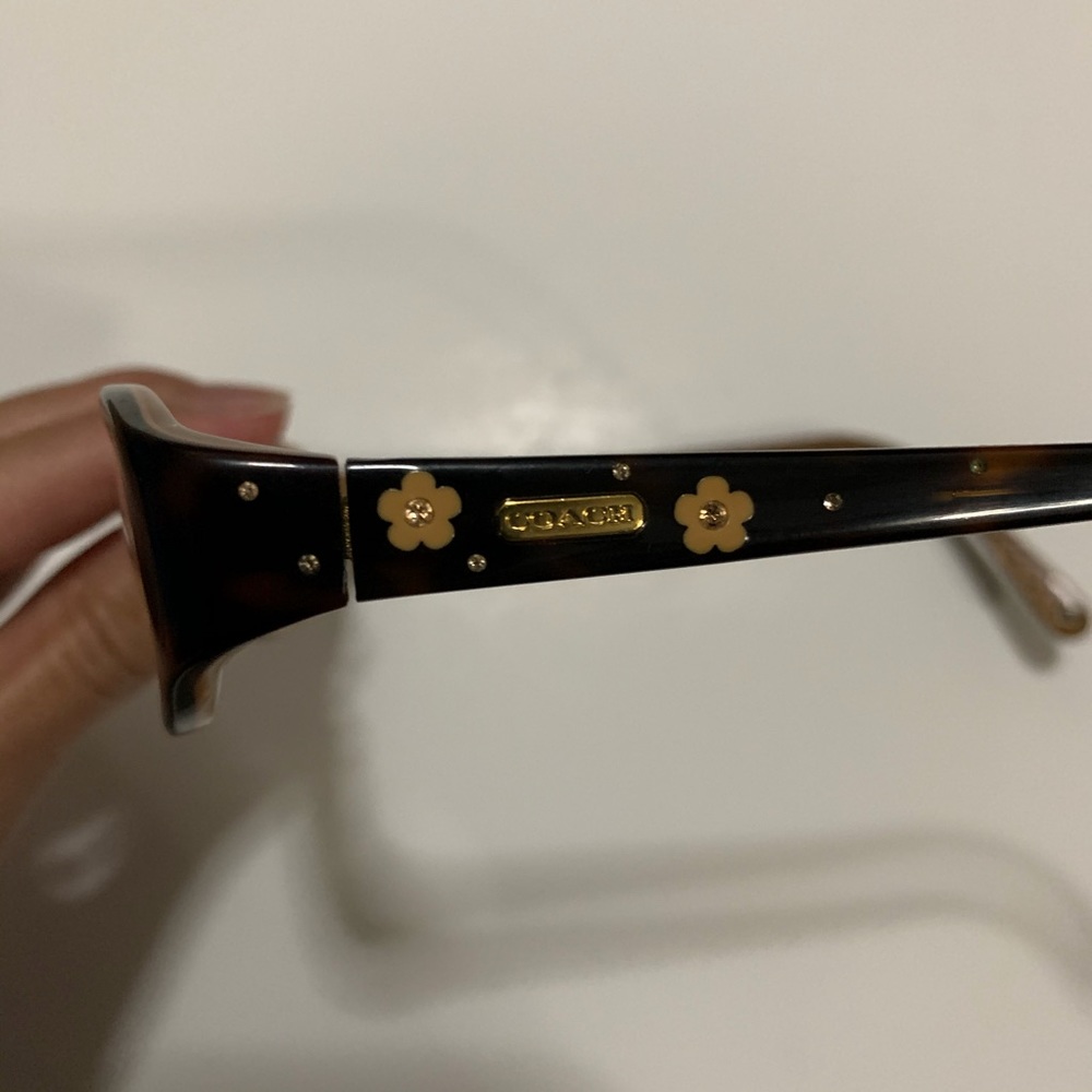 Coach Gloria 550AF Tortoise Eyeglasses - Picture 3 of 9